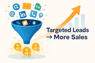 research and prepare targeted business prospect data for your CRM