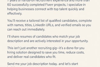 do talent sourcing and interested candidates resume