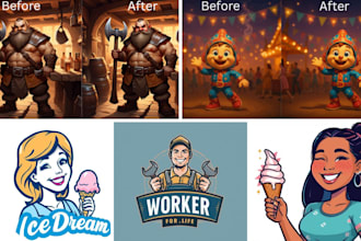design a mascot or logo for your business