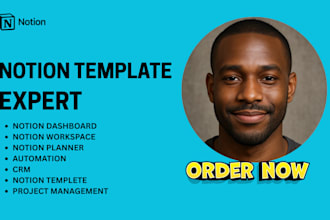 build custom notion templates notion expert notion dashboard notion workspace