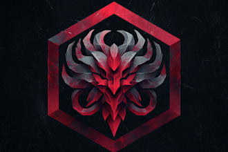 design awesome rpg fantasy or sci fi logo