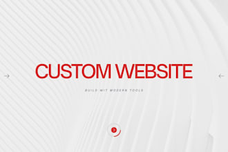 build responsive react or next js websites and landing pages