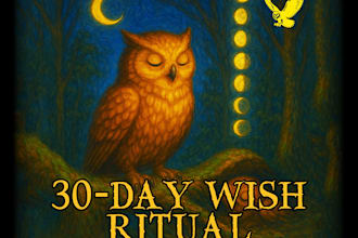 perform a 30 day wish ritual for your desires