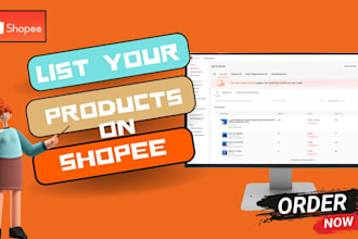 create shopee product listings with SEO optimization