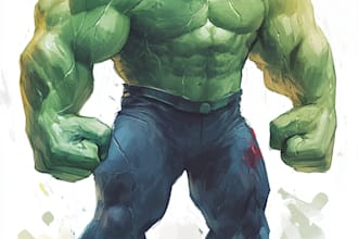 draw superhero, comic book character, comic