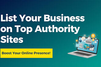 list your business on high ranking authority sites