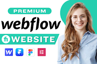 design webflow website, develop webflow website, figma to webflow expert