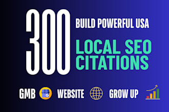 build powerful USA local SEO citations to boost google maps and business ranking