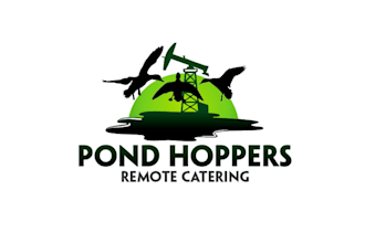 make artwork pond hoppers remote catering logo