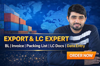 prepare export and lc documents professionally
