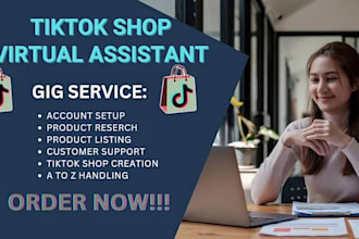 be your tiktok shop virtual assistant step ds