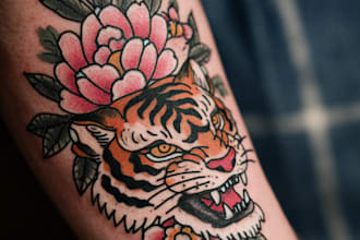 a tattoo design of tattoo sleeve