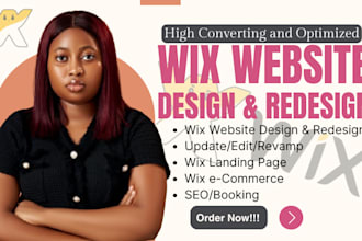 wix expert clone wix website design redesign wix landing page copy duplicate wix