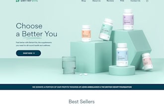 create a private label supplement shopify store, dropshipping store