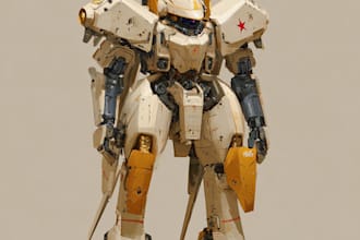 create mechanical robo beasts and machines