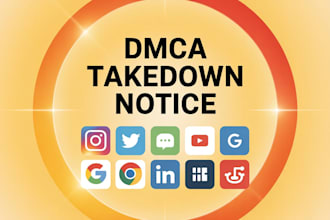 send dmca takedown notice facebook instagram tiktok reddit telegram under dmca