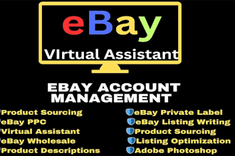 complete manage your ebay dropshipping store and automation