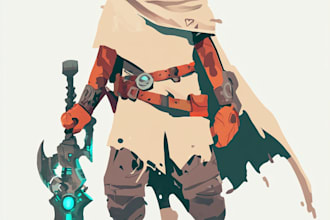 create detailed warhammer illustration