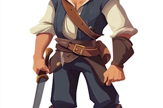 make a 2d game character for game art