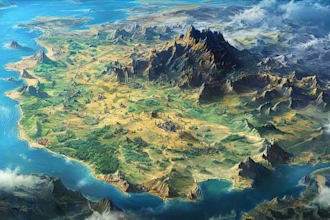 draw a custom map for fantasy