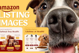 design high converting amazon pet product listing images