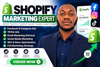 run converting facebook meta ads campaign instagram ads shopify marketing