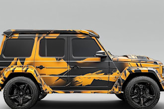 design your creative vehicle wrap, car wrap