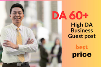 do bussiness guest post on high da website