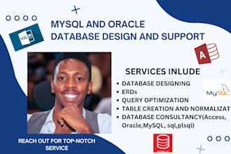 create uml, erd, queries and database design and management