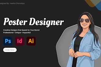 create stunning promotional and event poster designs