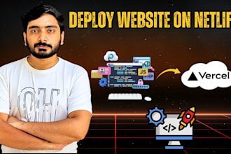 deploy your website or web app to netlify