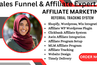 build affiliate websites, referral tracking, MLM systems and loyalty programs