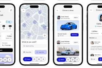 develop taxi booking website taxi app rideshare app  uber app marketplace app
