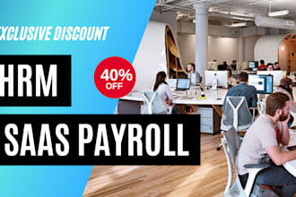 make saas hrm and payroll system for companies
