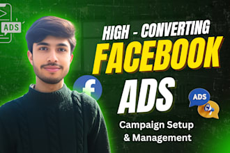 setup and manage facebook and instagram ads campaigns, conversion with fb pixel