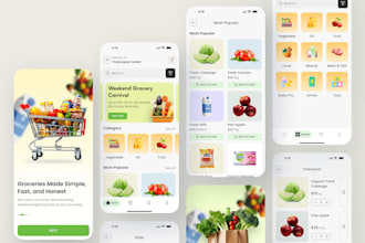 develop ecommerce platform, grocery app, delivery app,  woocommerce app
