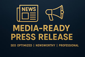 craft a media ready press release with powerful angles and SEO optimization