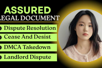 draft tenant refund request or landlord dispute notice with legal precision