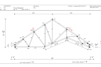 design roof trusses using mitek and medeek truss