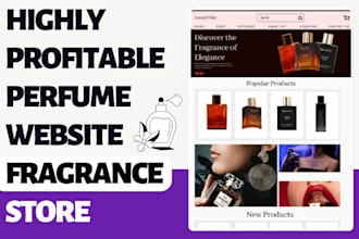 design shopify perfume store fragrance dope scent candle scent cologne website