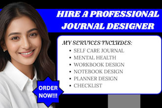 design self care journal mental health journal workbook notebook and planner