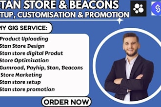 stan store, stan store marketing, stan store setup, gumroad, beacons ai, payhip