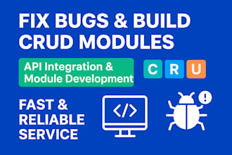 create restful apis crud for any apps using spring boot, angular, thymeleaf