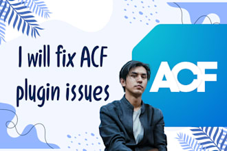 fix acf plugin issues and integrate custom fields in wordpress