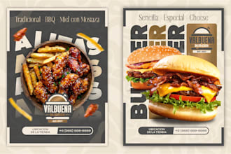 design a professional flyer, poster or brochure