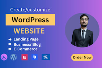 wordpress blog, business website with hostinger godaddy astra blocksy kadence