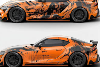 make eye catching your car and vehicle wrap design