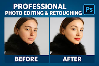 professional photo editing, retouching