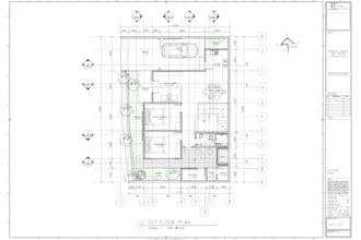 draw floor plan, elevation and section in autocad