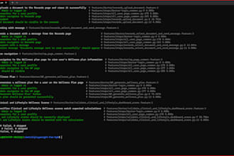 qa testing using playwright for websites, maestro for app testing